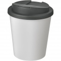 Americano® Espresso 250 ml mugg med spillsäkert lock, Vit/grå