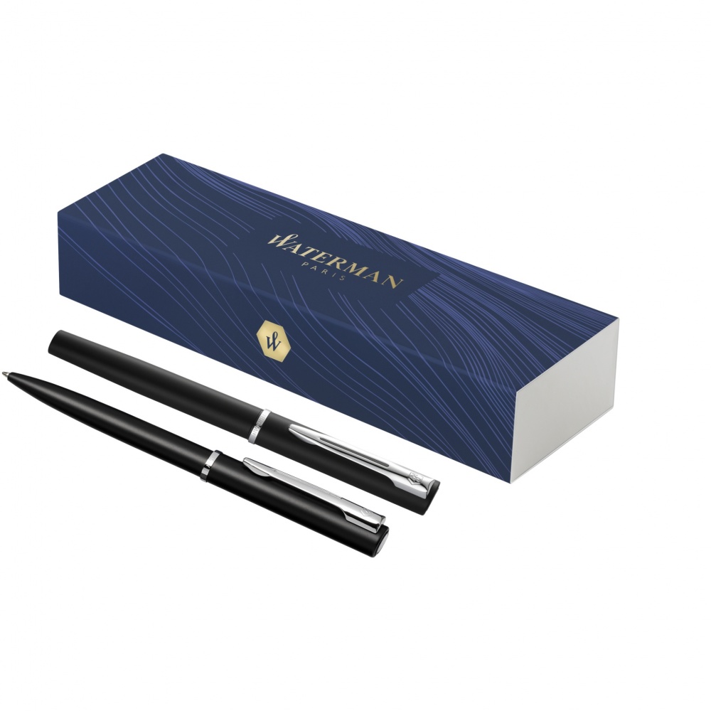 Logotrade kampanjprodukter bild: Waterman Allure ballpoint and rollerball pen set