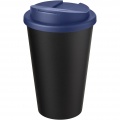 Americano® Eco 350 ml termosmugg av återvunnet material, Blå / Solid svart