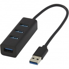 ADAPT USB 3.0-hubb av aluminium