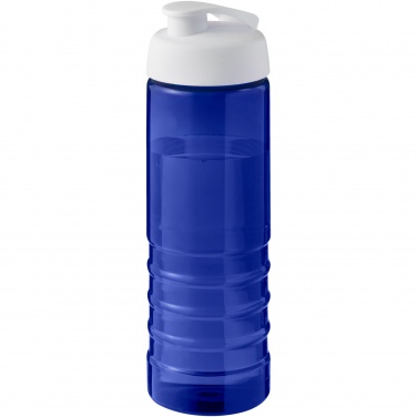 Logotrade profilprodukter bild: H2O Active® Eco Treble 750 ml sportflaska med uppfällbart lock