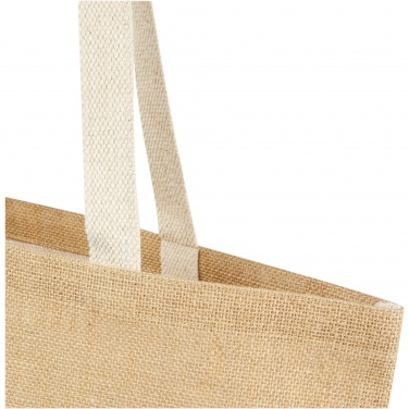 Logotrade kampanjprodukter bild: Juta tygväska av 300 g/m² jute, 12 l