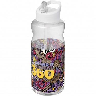 Logotrade presentreklam bild: H2O Active® Big Base 1-liters sportflaska med piplock