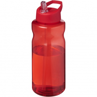 Logotrade profilprodukter bild: H2O Active® Eco Big Base 1-liters sportflaska med piplock