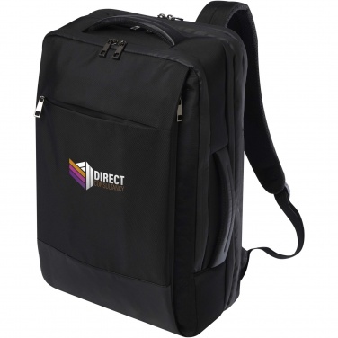 Logotrade kampanjprodukter bild: Expedition Pro 17-tums expanderbar laptopväska av återvunnet GRS-material, 35 l