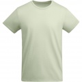 Breda kortärmad T-shirt för barn, Mist Green