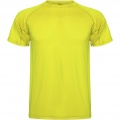 Montecarlo kortärmad sport-T-shirt för herr, Fluor Gul