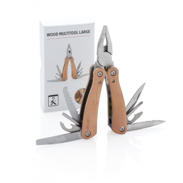 Logotrade reklamprodukter bild: Trä multitool