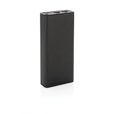 Logotrade presentreklam bild: Terra 20W/20.000 mAh powerbank, RCS återvunna material