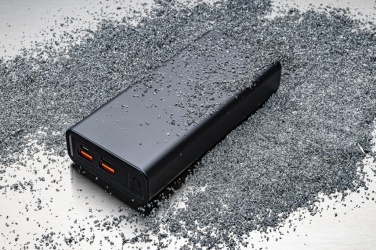 Logotrade reklamprodukter bild: Terra 20W/20.000 mAh powerbank, RCS återvunna material