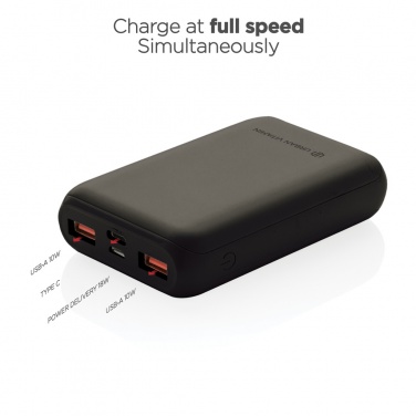 Logotrade reklamprodukter bild: Urban Vitamin Alameda 10.000 mAh 18W PD powerbank