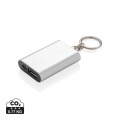 1.000 mAh nyckelring powerbank, grå