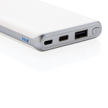 Logotrade profilreklam bild: Ultrasnabb 10.000 mAh powerbank med PD