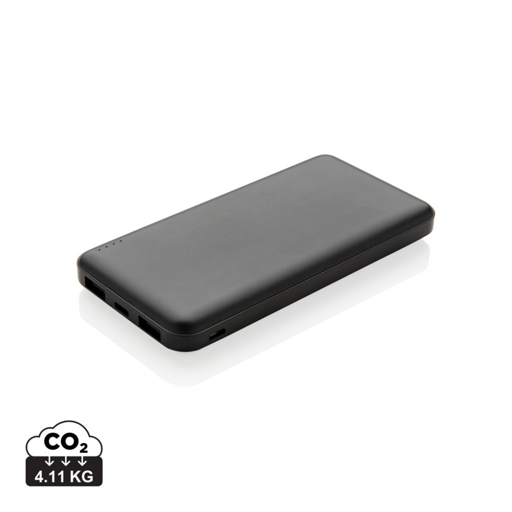 Logotrade profilprodukter bild: High Density 10.000 mAh powerbank i fickformat