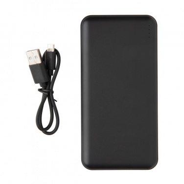 Logotrade profilreklam bild: High Density 10.000 mAh powerbank i fickformat