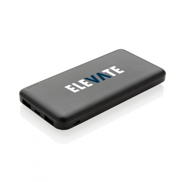 Logotrade profilreklam bild: High Density 10.000 mAh powerbank i fickformat