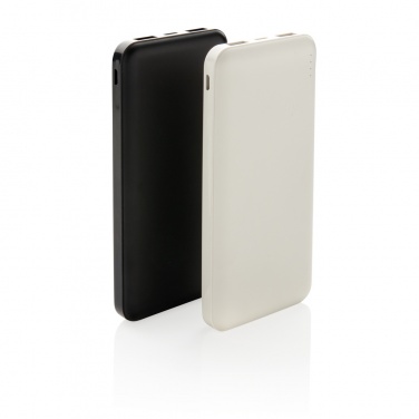 Logotrade profilreklam bild: High Density 10.000 mAh powerbank i fickformat