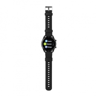 Logotrade reklamprodukter bild: Rund Fit watch RCS återvunnen TPU