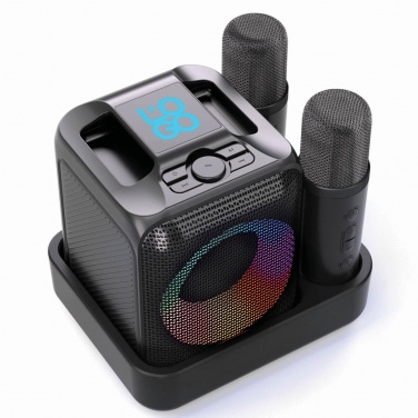 Logotrade profilreklam bild: Singvibe RCS karaoke set med dubbelmikrofon