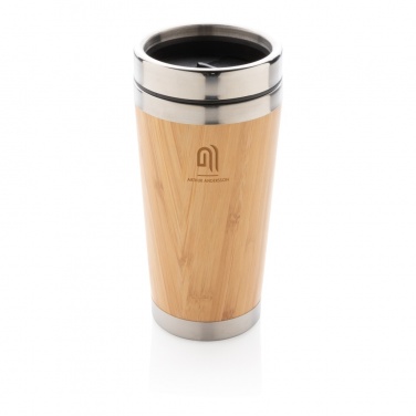 Logotrade profilprodukter bild: Bambu mugg