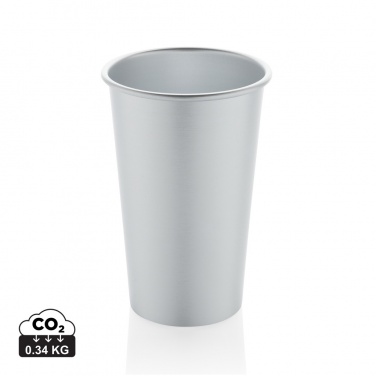 Logotrade profilreklam bild: Alo lättvikt mugg 450ml RCS återvunnen aluminium