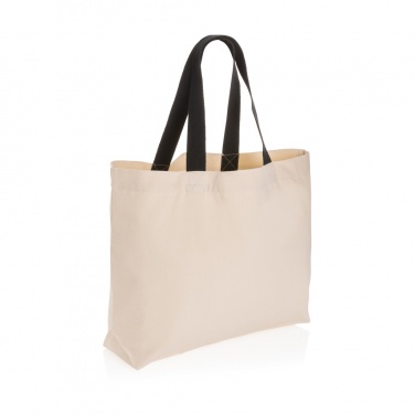 Logotrade reklamprodukter bild: Impact Aware™ stor tote-väska 240 gsm ofärgad rcanvas