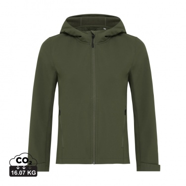 Logotrade profilprodukter bild: Iqoniq Makalu soft shell damjacka i återvunnen polyester