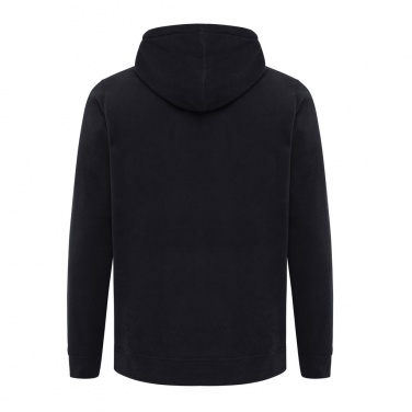 Logotrade reklamprodukter bild: Iqoniq Trivor microfleece hoodie i återvunnen polyester