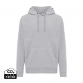 Iqoniq Trivor microfleece hoodie i återvunnen polyester, stormgrå