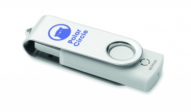 Logotrade kampanjprodukter bild: USB minne återvunnen ABS 16G   MO2080-06