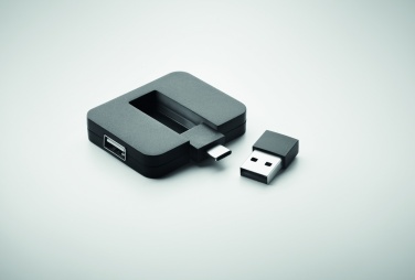 Logotrade profilprodukter bild: USB-hubb med 4 portar