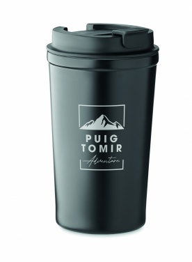 Logotrade profilprodukter bild: Dubbelväggig mugg 450 ml