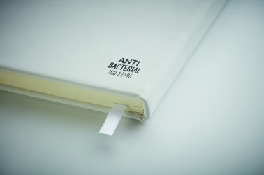 Logotrade profilreklam bild: Antibakteriell notebook A5