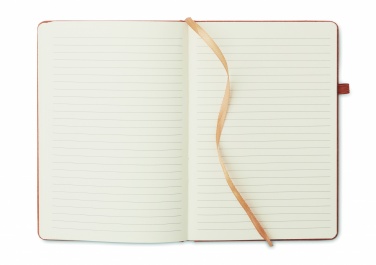 Logotrade kampanjprodukter bild: A5 notebook i återvunnen PU