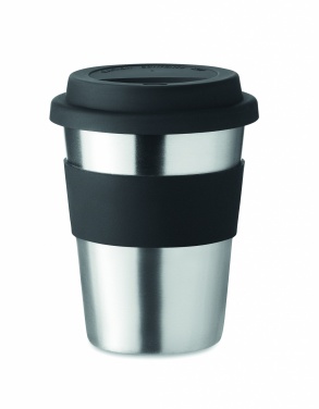 Logotrade presentreklam bild: Take away mugg rostfri