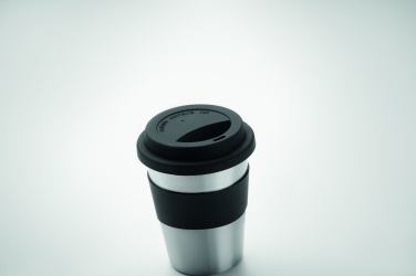 Logotrade kampanjprodukter bild: Take away mugg rostfri