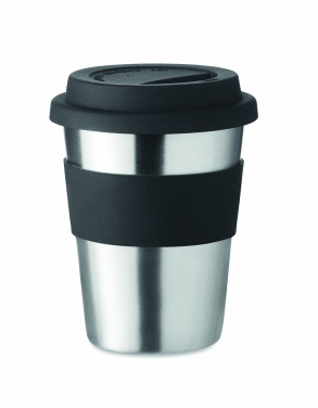 Logotrade profilprodukter bild: Take away mugg rostfri