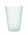 Reusable event cup 300ml, Genomskinlig Vit