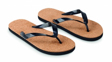 Logotrade reklamprodukter bild: Slippers i kork L