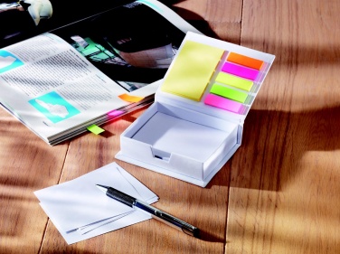 Logotrade profilreklam bild: Noteringsblock och post-it