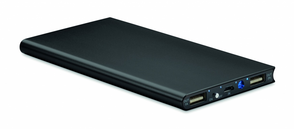 Logotrade reklamprodukter bild: Power Bank 8000 mAh