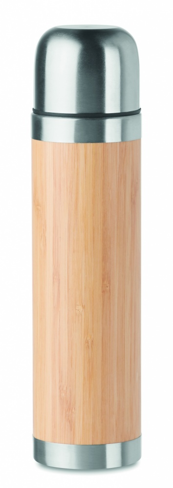 Logotrade profilprodukter bild: Thermos med bambu 400ml CHAN BAMBOO