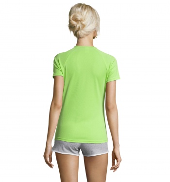 Logotrade profilreklam bild: SPORTY DAM T-SHIRT  140g