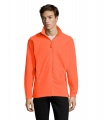 NORTH Fleecejacka med dragk, Neon orange