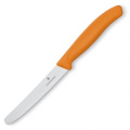 Tomat- och korvkniv SwissClassic Victorinox, orange