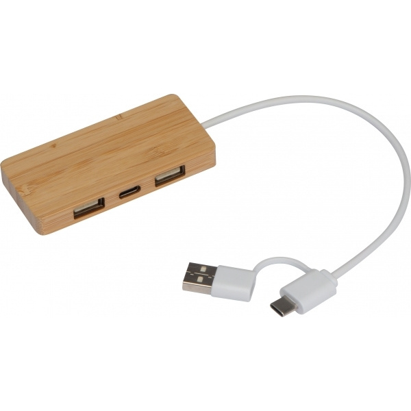 Logotrade profilprodukter bild: Hub USB rozgałęźnik KUALA LUMPUR