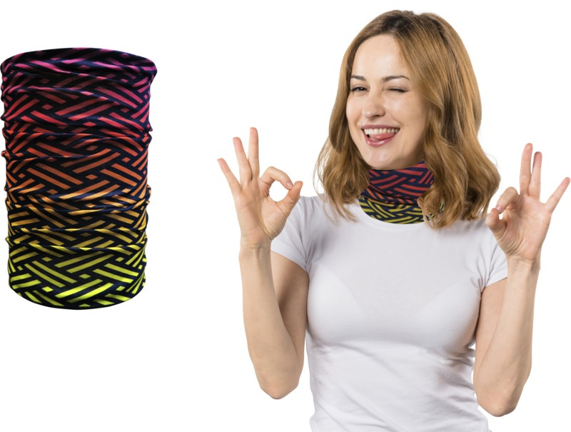 Logotrade profilreklam bild: Tube scarf sublimation 145 g/m²