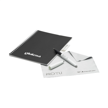 Logotrade reklamprodukter bild: MOYU Erasable Stone Paper Notebook Soft Cover 18 sidor