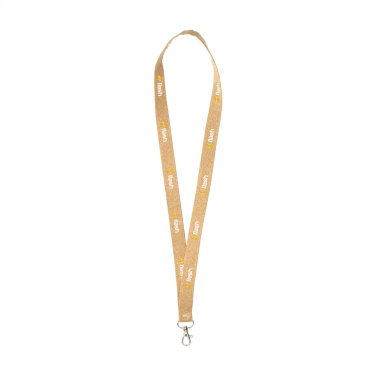 Logotrade profilreklam bild: Lanyard Cork 2 cm nyckelsnöre