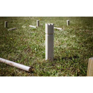 Logotrade presentreklam bild: Kingdom Kubb utomhusspel